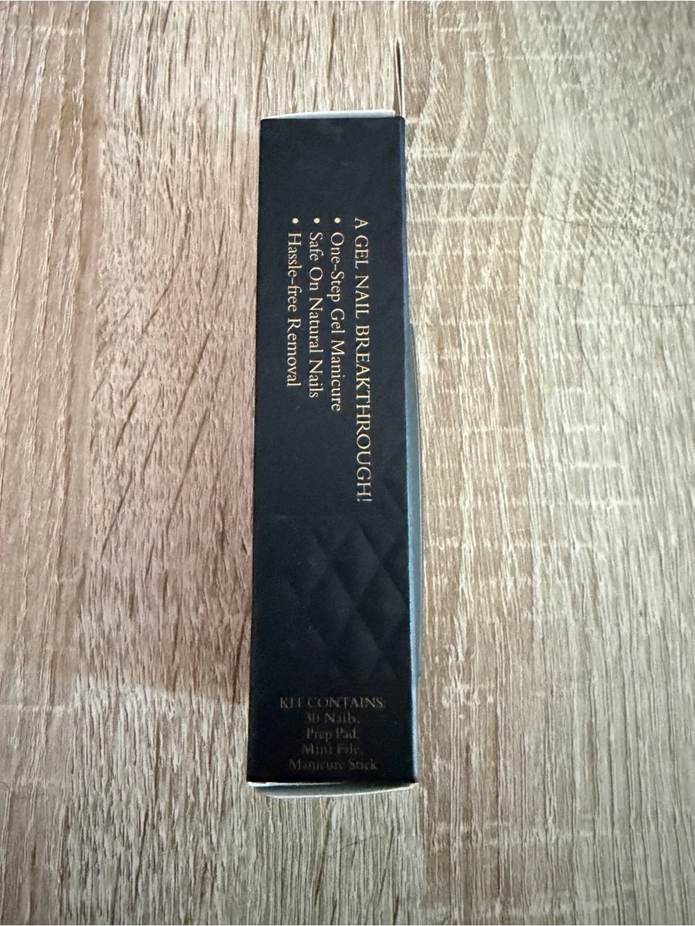 imPRESS Black & Gold Press-On Nail Kit